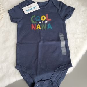 Carter's 9mo short-sleeved cool like my Nana